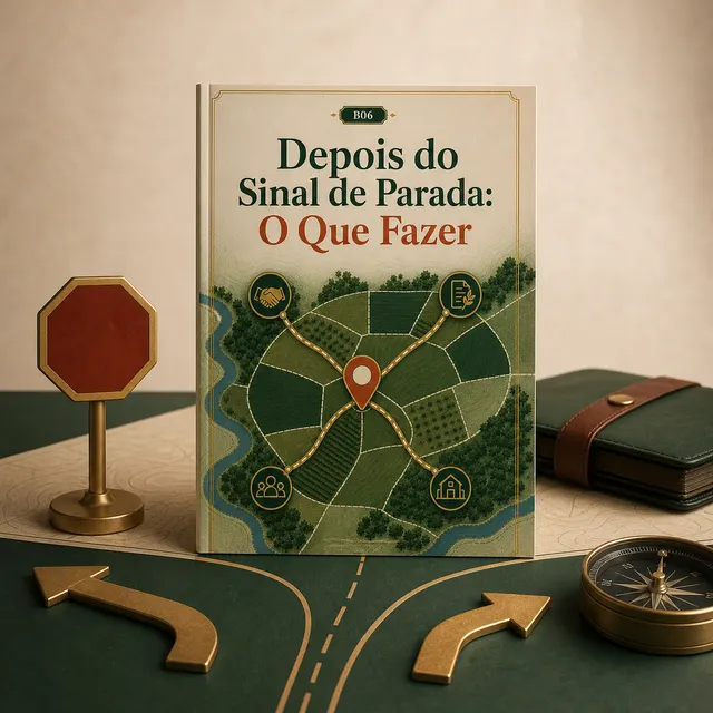 Mockup do bônus Depois do Sinal de Parada: O Que Fazer